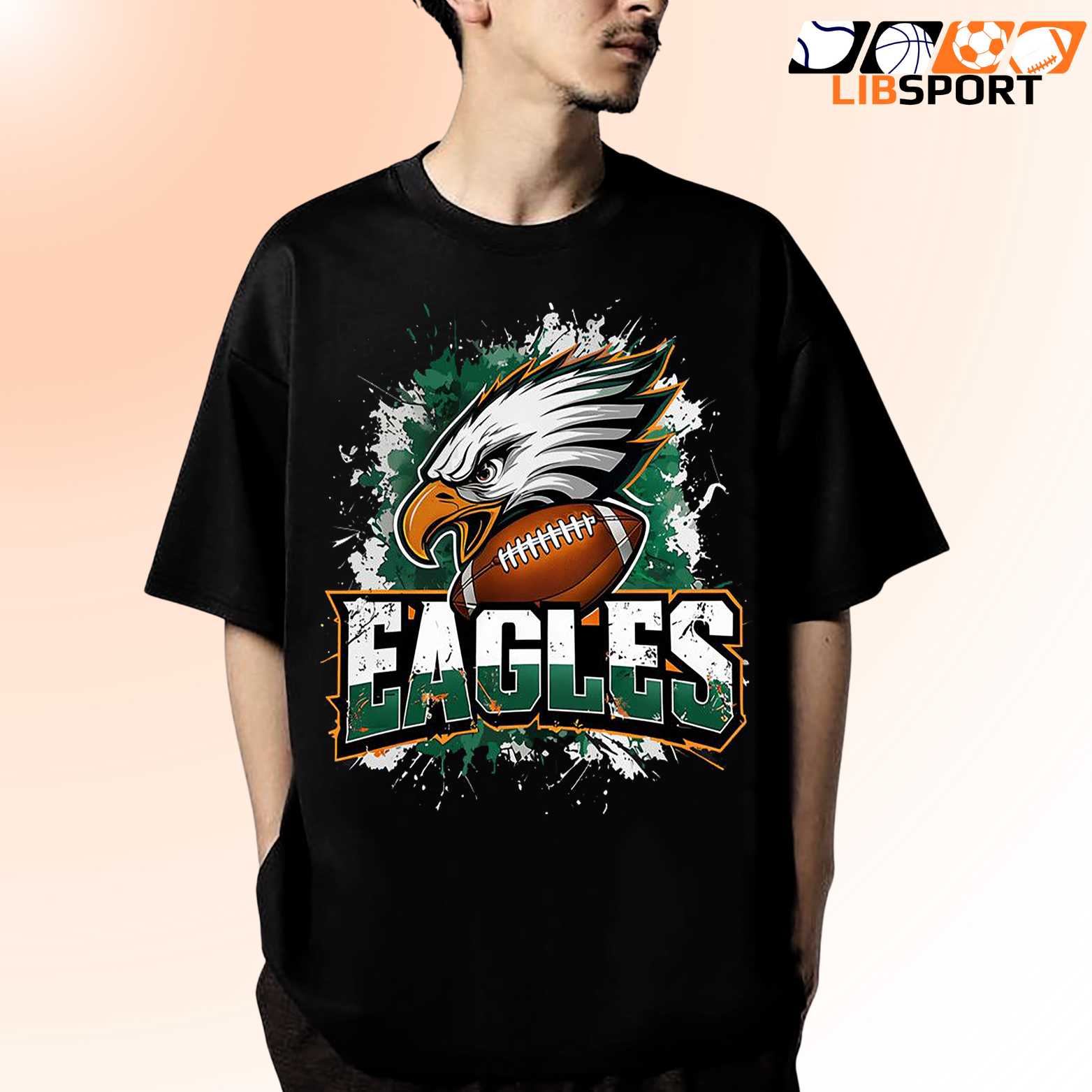 Philadelphia Eagles Mascot T Shirt, Game Day Football Fan Tee, Unisex T-Shirt